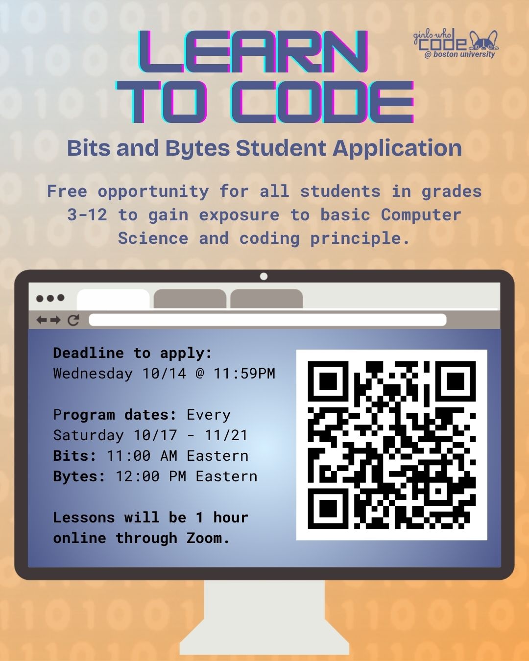 flyer for Bits & Bytes Fall 2026